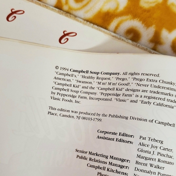 Campbell's Vintage 90s Cookbook - Picture 2 of 4